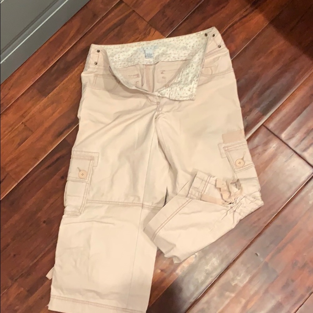 Cabi Capri cargo pants
